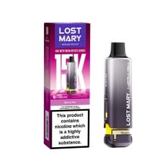 A Lost Mary Nera Refill for the Berry Mix flavour, showing the pod and auto-refill container.