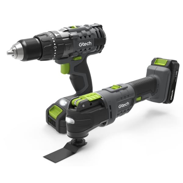 Combi Drill & Multi Tool Bundle (Grey)